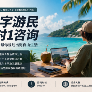 数字游民1对1咨询（60分钟）